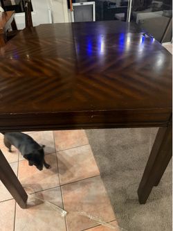 High chair dining table
