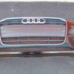 2013-2016 Audi A4 Complete Front Bumper With All The Accessories Oem.