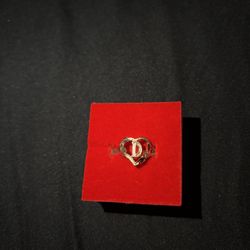 10k GOLD INITIAL RING