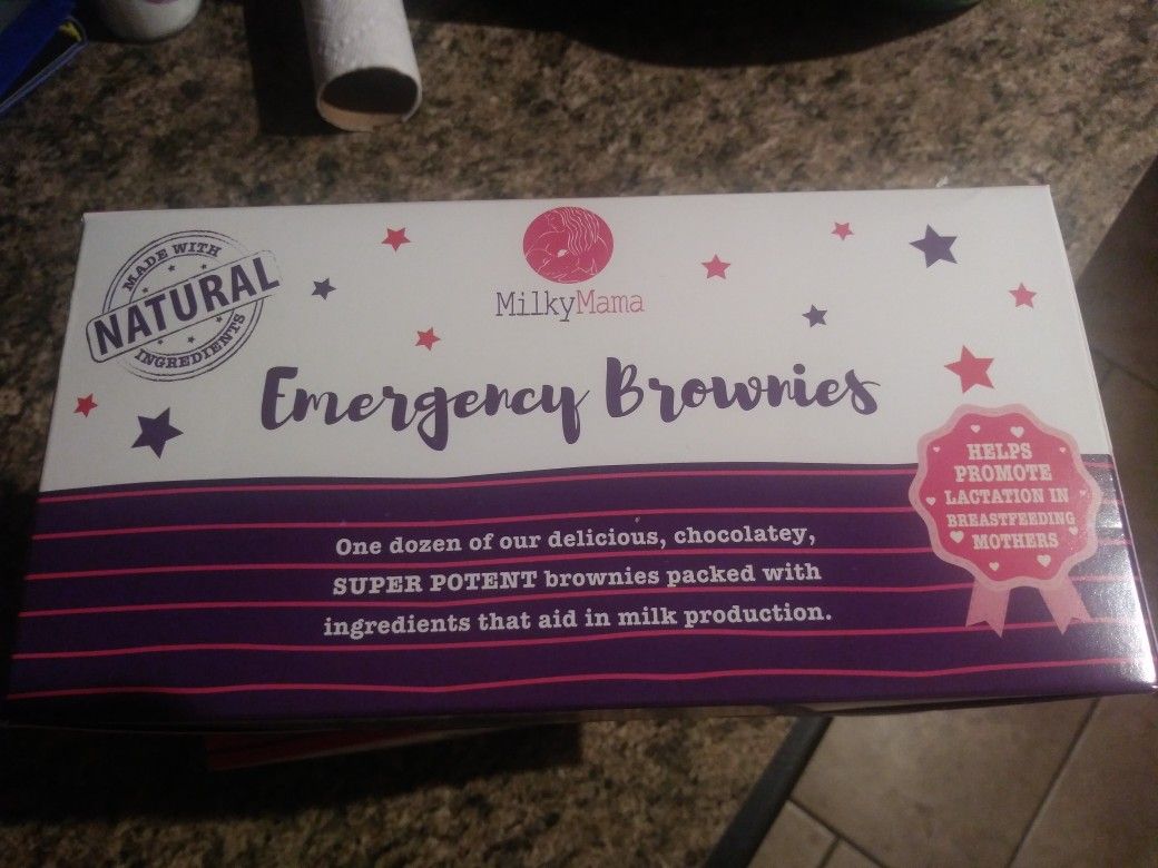 Emergency Brownies For Lactation