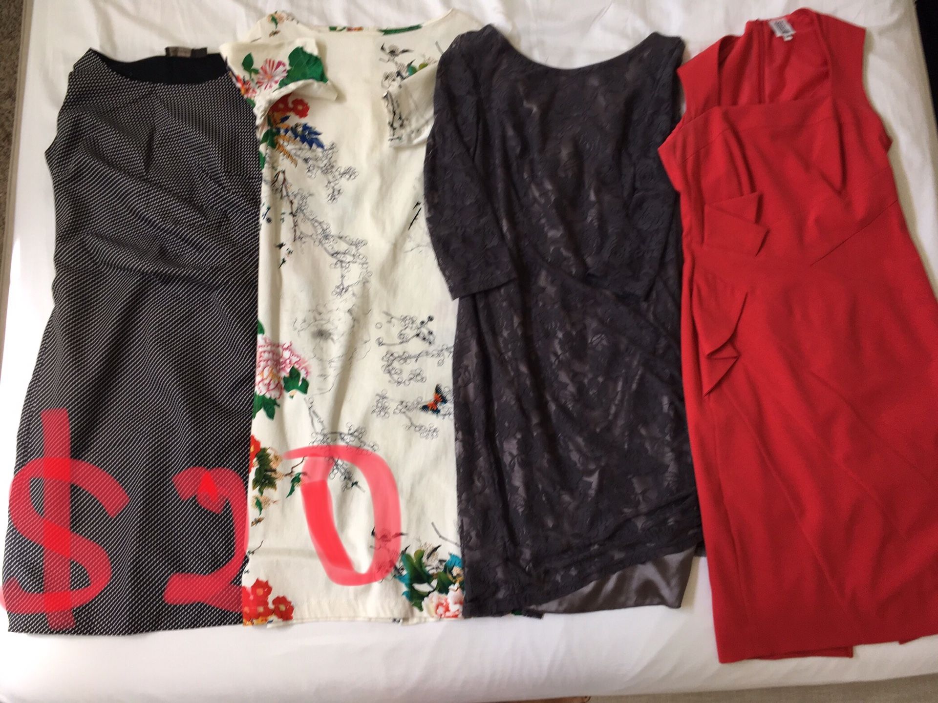 Women dresses, pants, tops and blazers size S