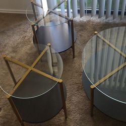 Set of three Living room tables