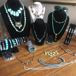 Turquoise Jewelry Lot