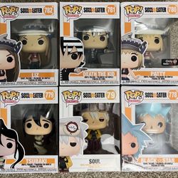 3 Soul Eater Funkos