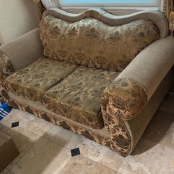 Couch and Love Seat Set