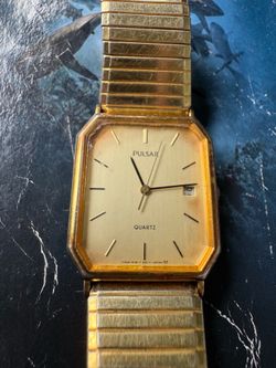 Pulsar by Seiko vintage 1980’s quartz 25 mm watch for men