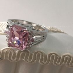 Pink Princess Ring, Size 9