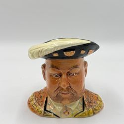 Vintage Henry VIII Toby Character Mug- Sylvac England- Collector History 