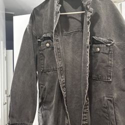 Black Jean Jacket