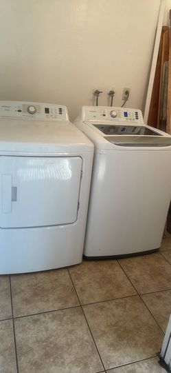Insignia washer, and gas dryer