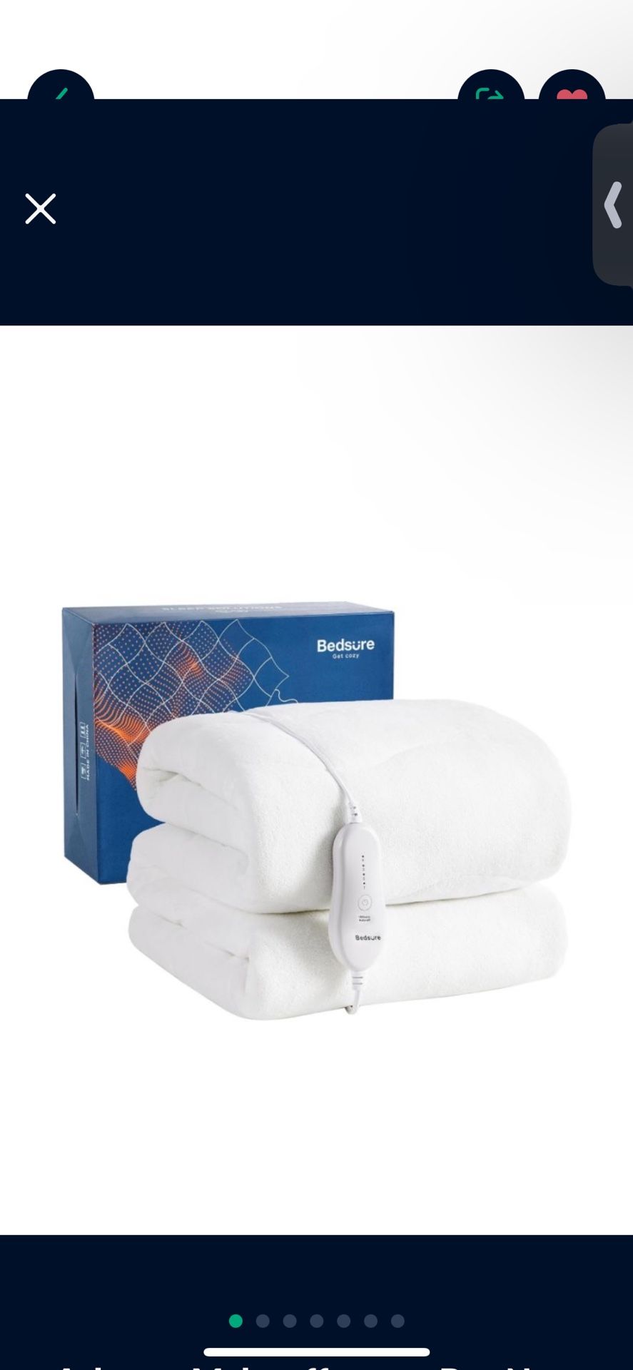 Bedsure Heated Mattress Pad