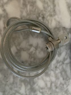 Kensington laptop 💻 lock cable 6 ft long