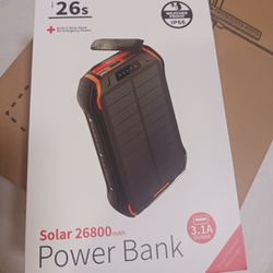 Power Bank 26800mah Solar
