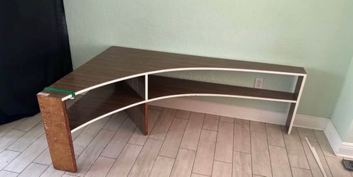 Large Vintage Coffee Table odd shaped