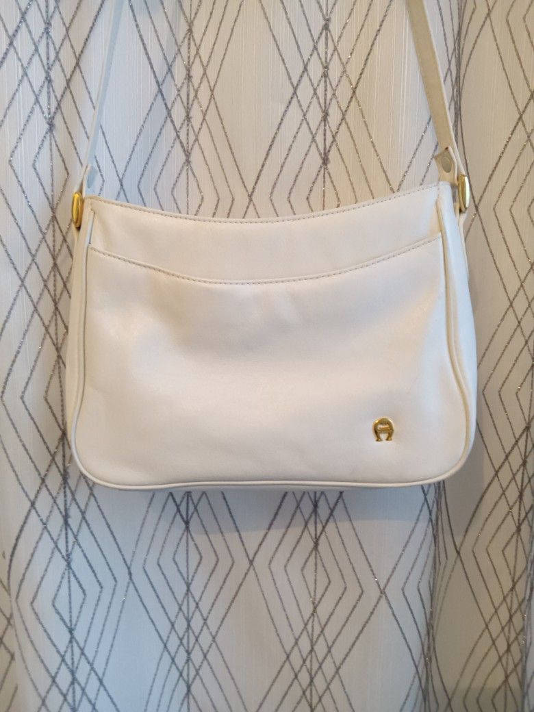 Vintage Leather Aigner Purse