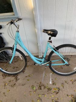 Works Great Women's City Bike Beach Cruiser Bicycle Blue Teal