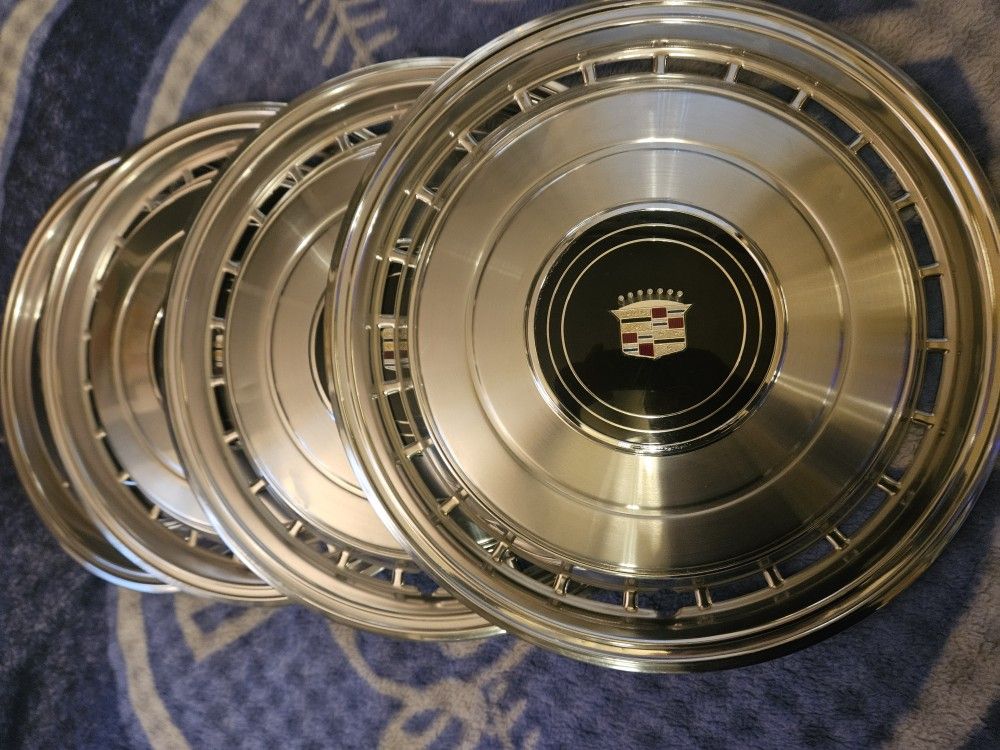 1970s Cadillac Factory Wheel Covers