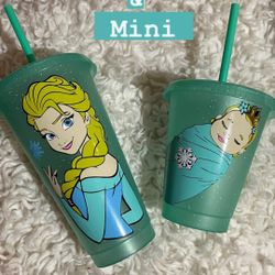 Elsa Frozen Mommy & Mini Cups