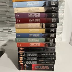 Law & Order Special Victims Unit Seasons 1-15 DVD