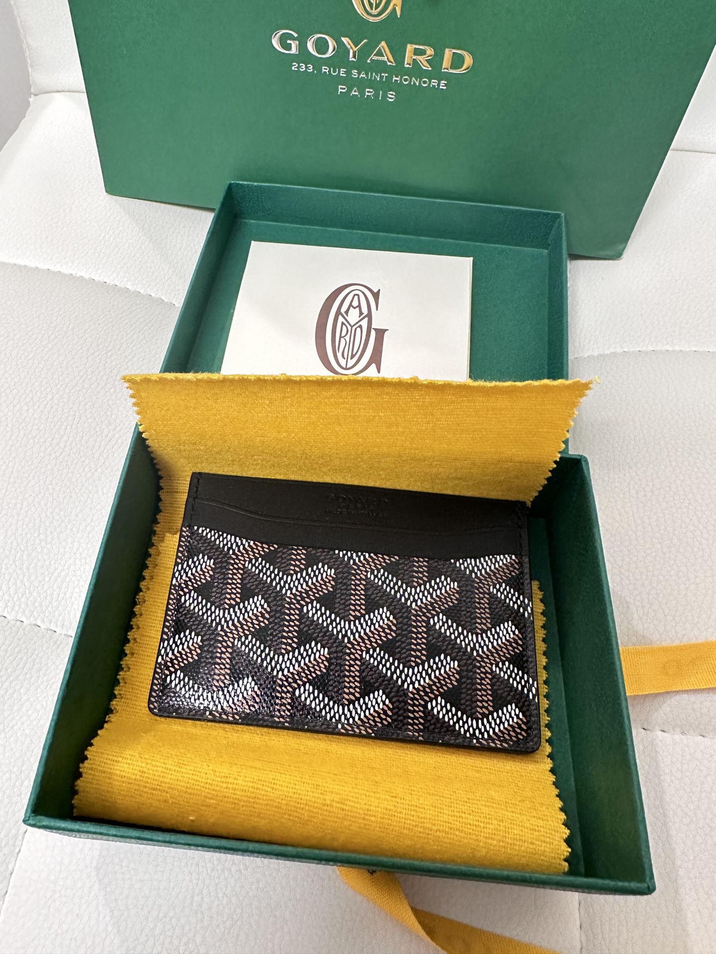 Goyard sulpice wallet cardholder id card holder case (Pink And Blue) for  Sale in Grand Prairie, TX - OfferUp