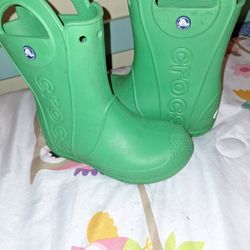 Crocks Rain Boots  Size 1  