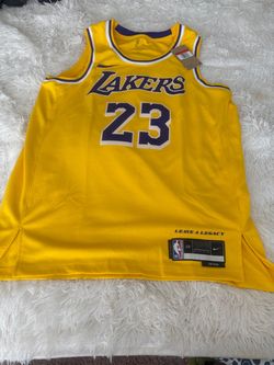 NWT Lakers Icon Edition Nike NBA Swingman Jersey #23 $55