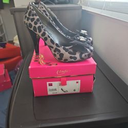 Cute Leopard High Heels By Candies 