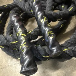 KINGSO Battle Rope 1.5 Inch Heavy Battle Exercise Training Rope 30ft 