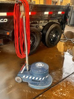 POWRFLITE FLOOR SCRUBBER CLEANER &  BUFF