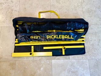110% Pickleball Portable Net Set – Heavy-Duty Frame with Carrying Bag