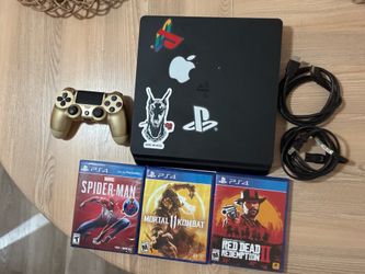 PS4 with games