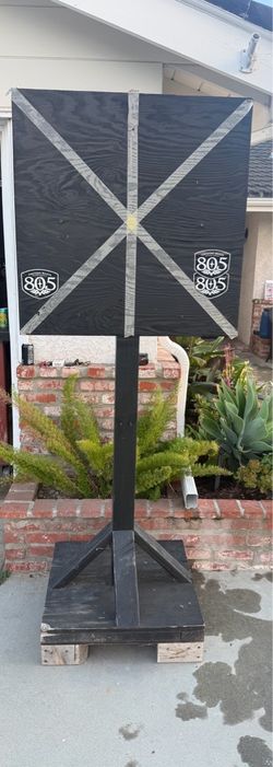 Dart board stand outdoor