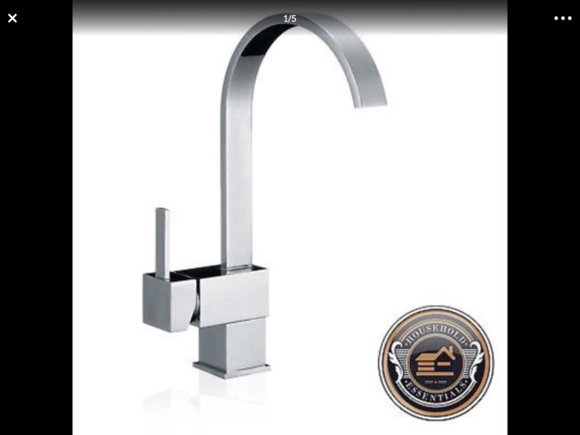13" Chrome Modern Kitchen / Bathroom Sink Faucet - One Hole / Handle..... CHECK OUT MY PAGE FOR MORE ITEMS