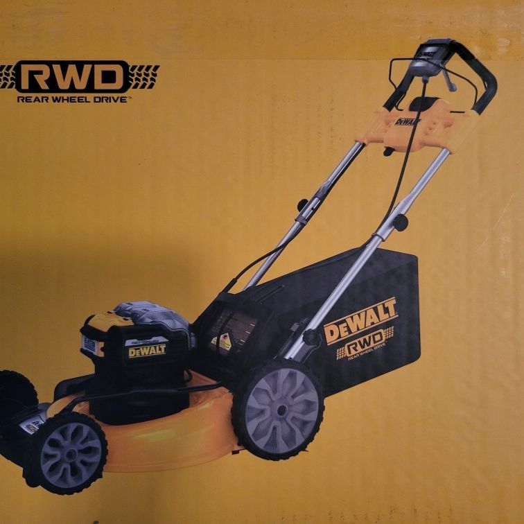 DeWalt Flex Volt 20v Rear Wheel Drive Self Propelled Mower