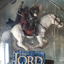   Lord of the Rings "Legolas & Gimli on Horseback"