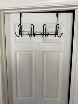 Heavy Duty Over The Door Coat Rack