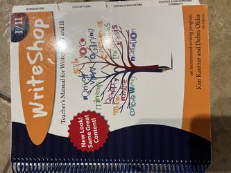Writeshop teachers Manual I/II