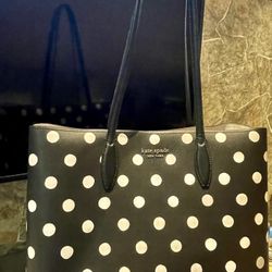 Kate Spade Polka Dot Bleecker Tote