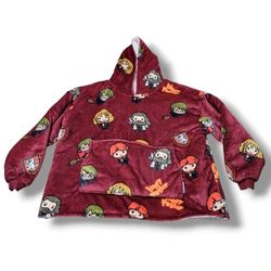 Harry Potter Sweatshirt Size 4 - 13 Kids - The Oodie Gryffinfor Hoodie Oversized Hoodie