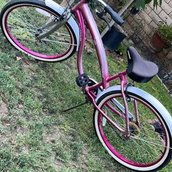 Bicicleta De Aluminio, Ideal Para La Playa Para Senderismo Muy Liviana, En Excelente Condición