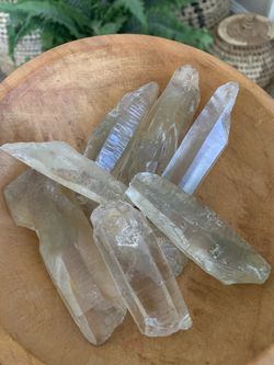 Large Raw Natural Chlorite Quartz Crystal Holistic Healing Meditation Aid Great Gift