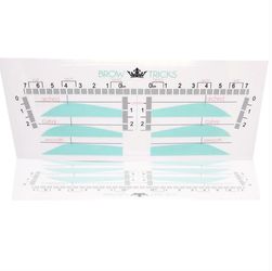 Brow Tricks Brow Measuring They Stickers For Microblading