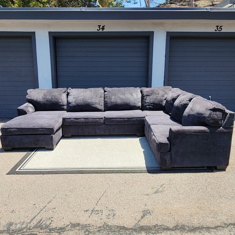 Ashley's Large Grey Sectional Couch