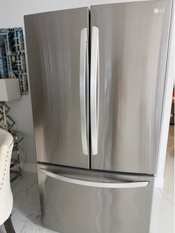 LG FRIDGE & WHIRLPOOL DISHWASHER COMBO