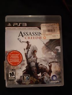 PS3 Assasins Creed 3