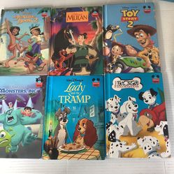 Wonderful World Of Reading Children's Book Disney Book Lot Of 6