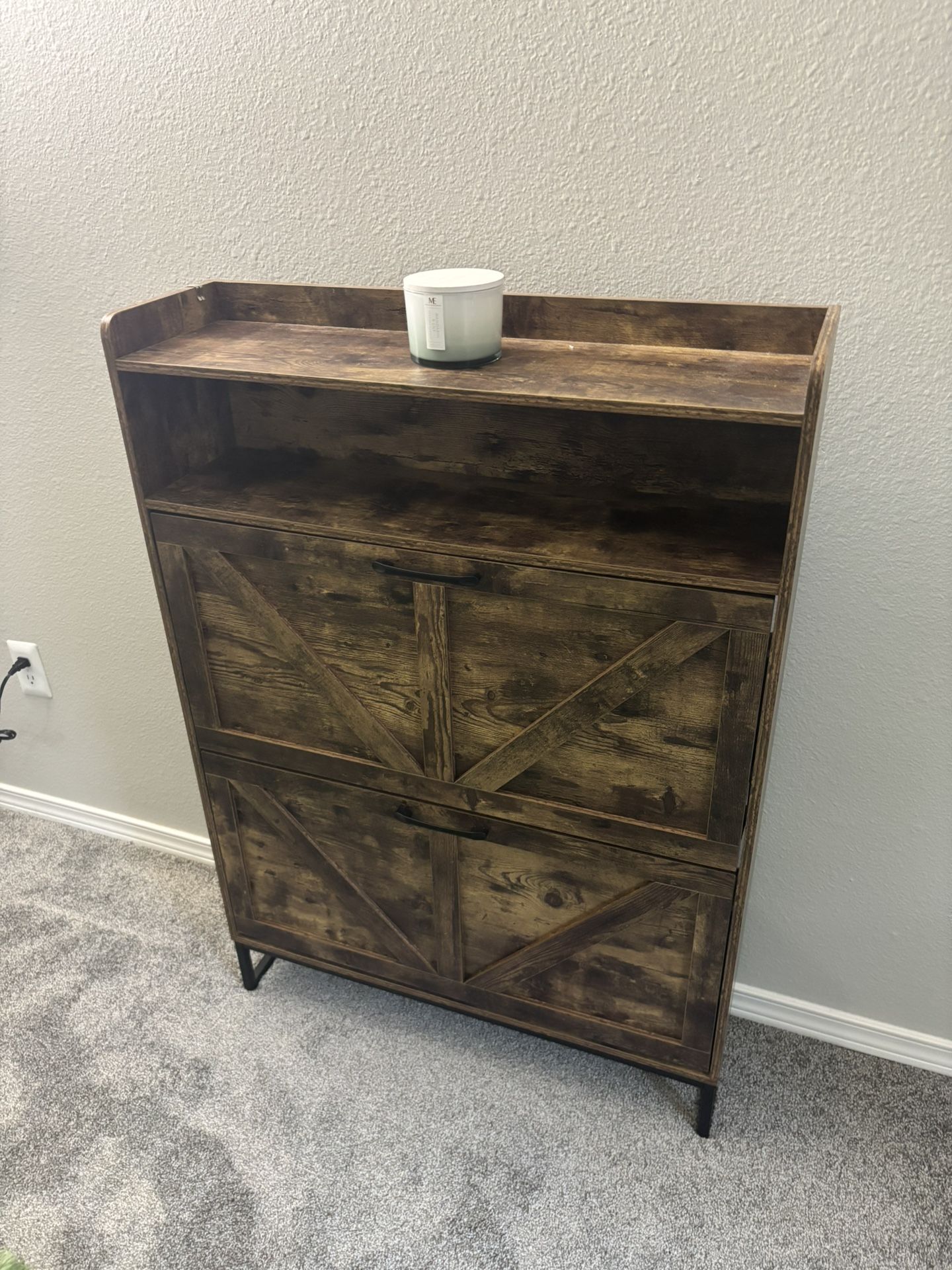Folding Shoe Storage Cabinet