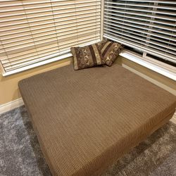 Oversized 4 Legged Ottoman