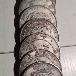 Silver Coins Collectibles Vintage Money 100$ Silver 