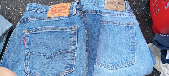 two pairs of mens jeans 34x30